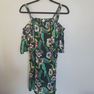 Floral Swim Cover-up Dress